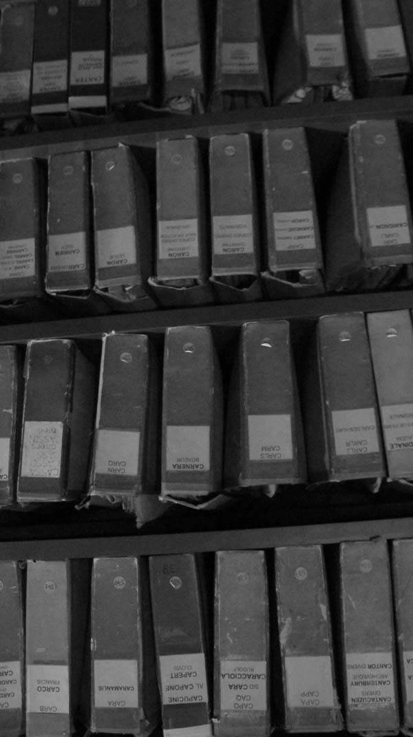 Les archives...